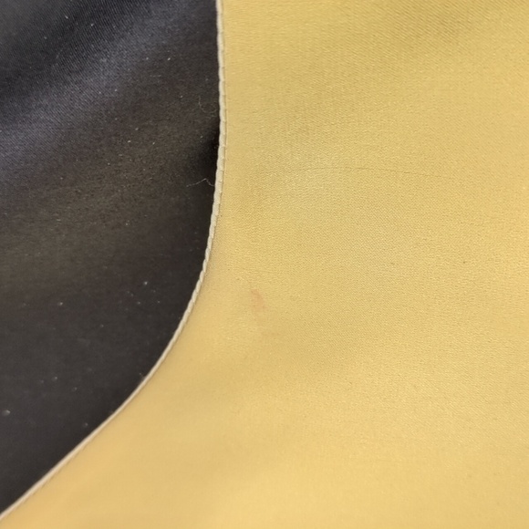 Nicole Summers Womens L Silk Reversible Sleeveless Top Gold Cream Silver Black - Picture 6 of 12